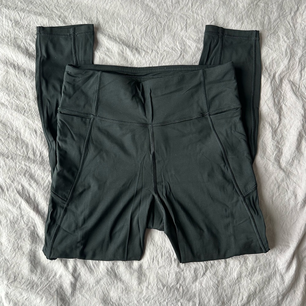 Lululemon Black High-Waisted Leggings 23”